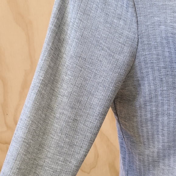 Christian Siriano Ribbed Mock Neck Long Sleeve Top, XL - Picture 7 of 9